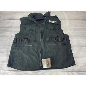 Backbone SECURITY Vest Uniform -Black -Size L